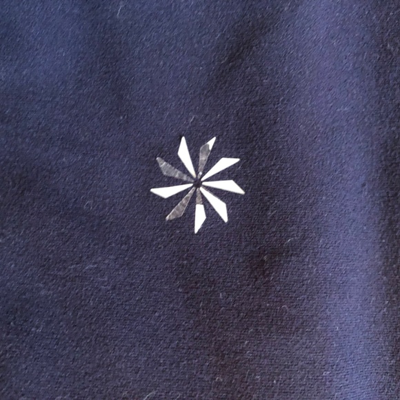 Athleta Navy 3/4 Women's Athletic Leggings (Size Small) GOOD CONDITION - Picture 6 of 6